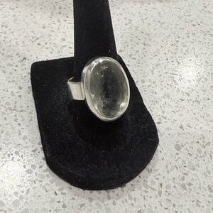 Green Amethyst Ring